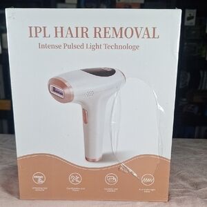 IPL Hair Removal Device - White and Pink W/ Shades!